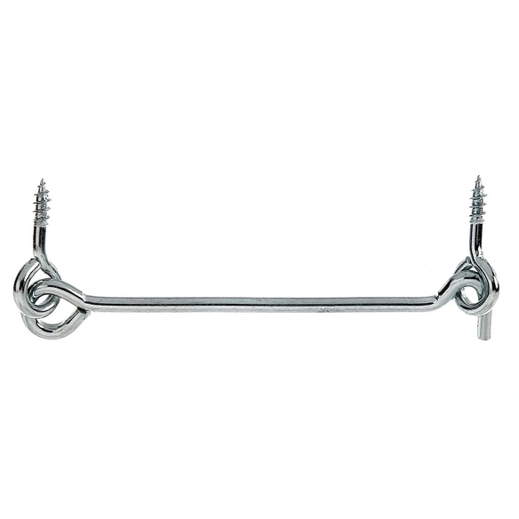 Sturmhaken, mit Ösen, Rohstahl, Silber