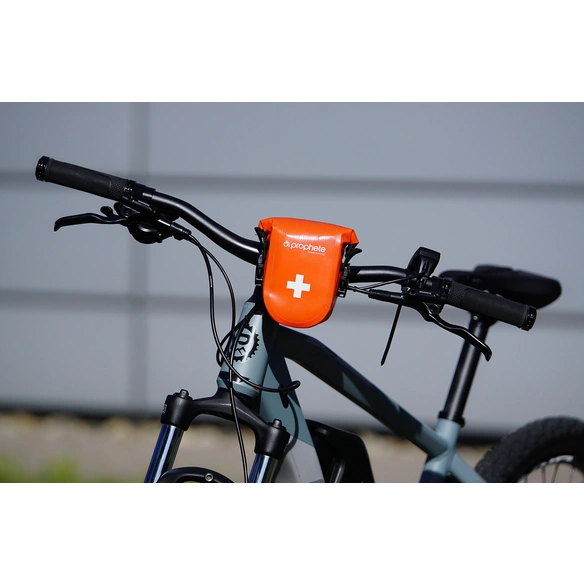Satteltasche, wasserdicht, orange, PVC