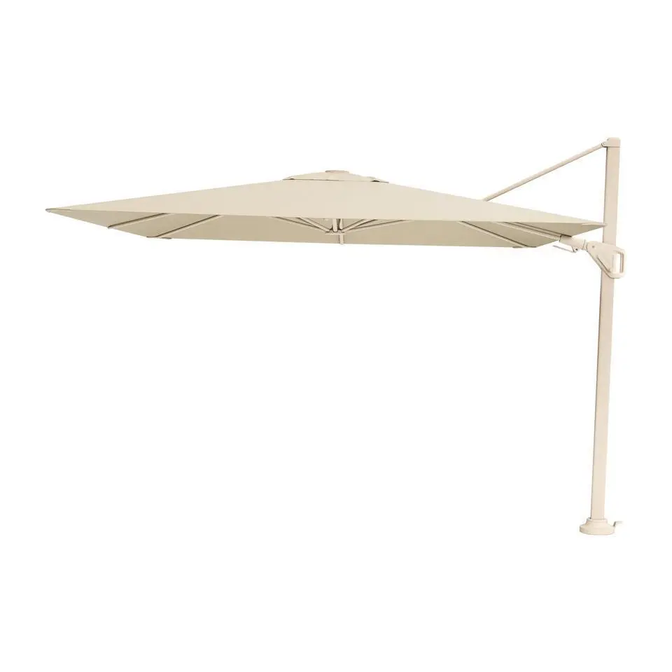 Platinum Nexus T2 zweefparasol 3x3 m. - met voet en hoes