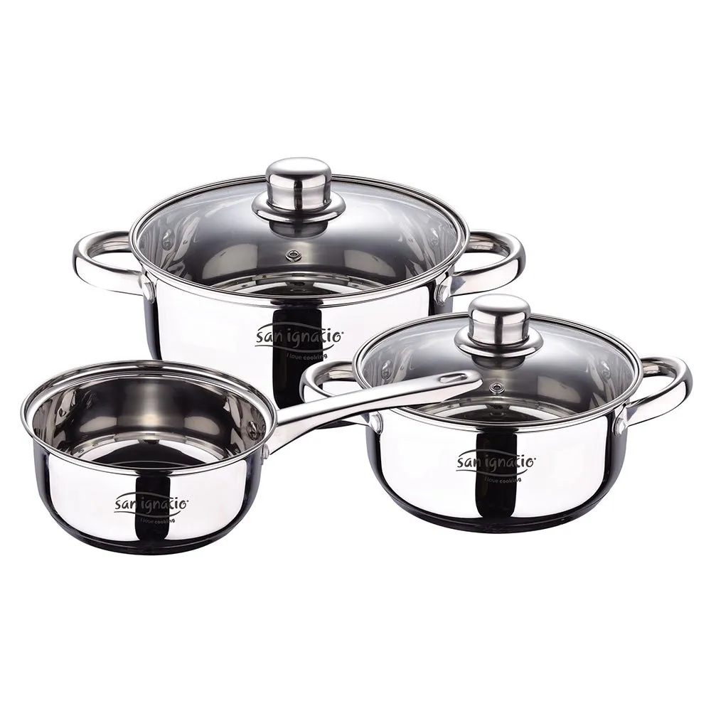 San Ignacio Ø16X7.5 Cassel Collection Cooking Pot Set 5 units