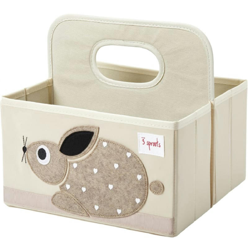 - Panier de toilette Lapin (28 x 25 x 25 cm)