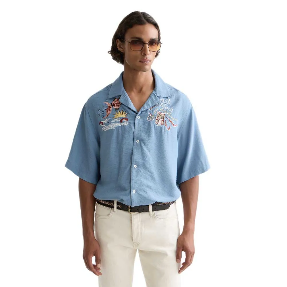 Scotch & Soda The 40Th Anniversary Relaxed Fit short sleeve shirt