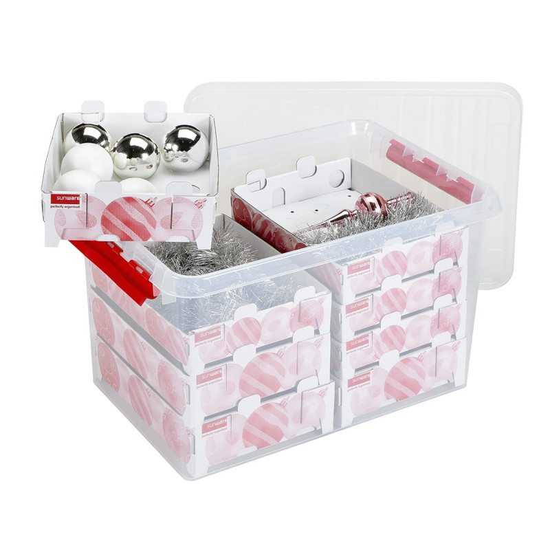 Box de rangement de Noël Q-Line 62 L SUNWARE