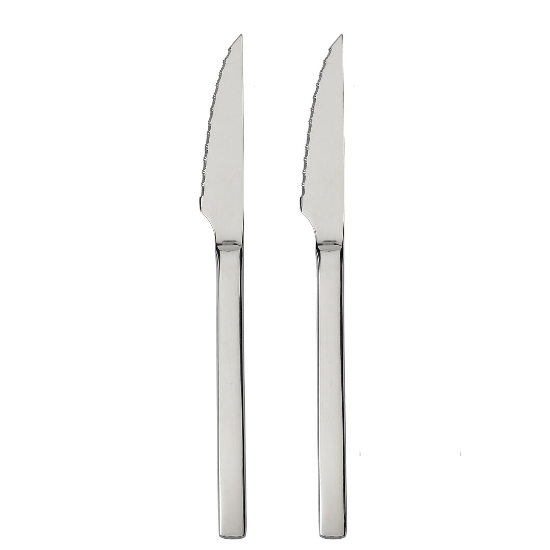 Conjunto de 2 facas de bife