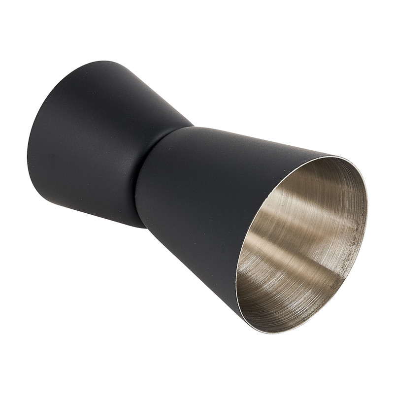 Cocktail barmaatje - zwart - 6.7x3.2x3.8 cm