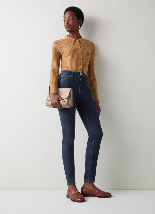 Lottie Midnight Cotton Stretch Skinny Jean