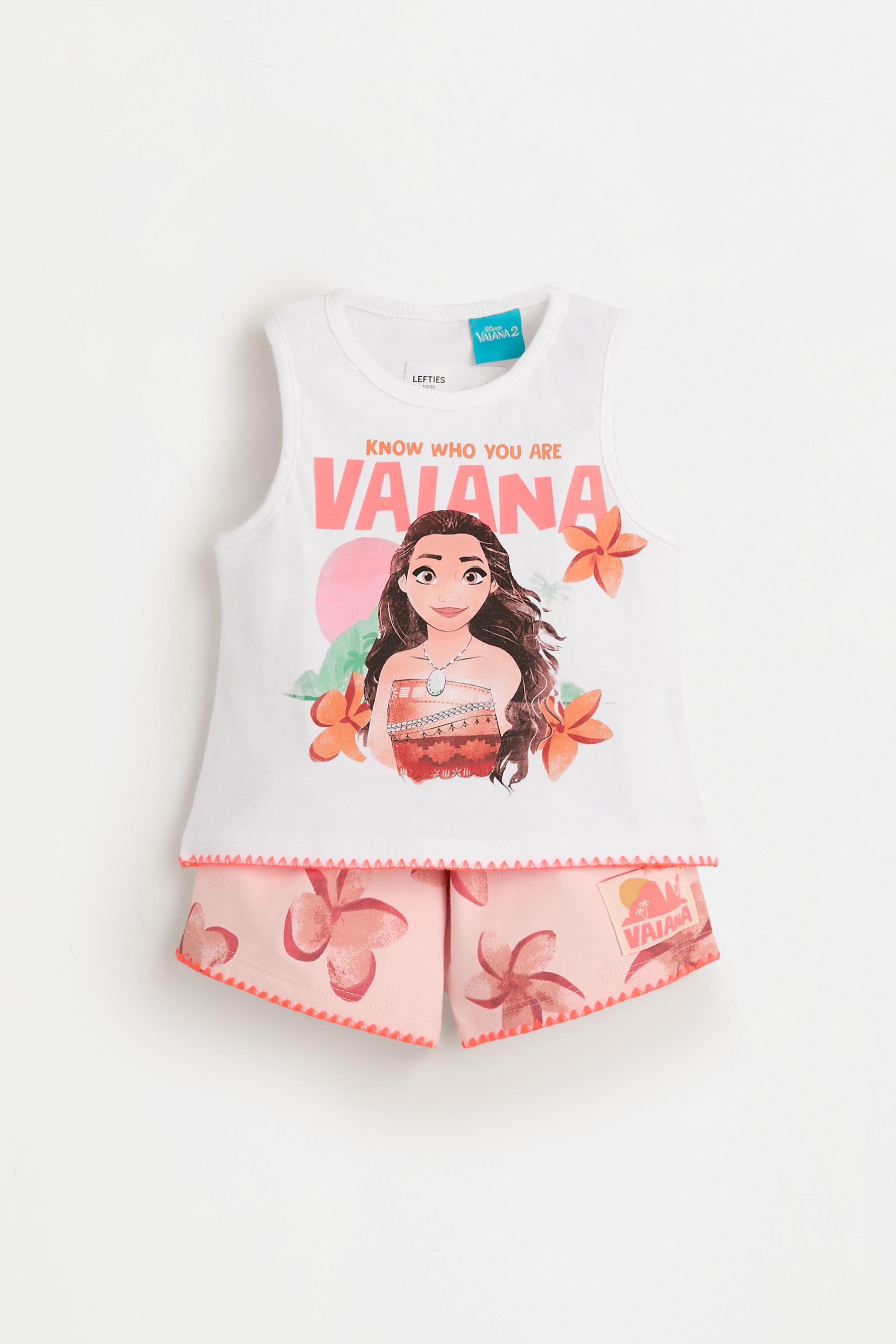 Set Vaiana ©Disney camiseta sisa y short