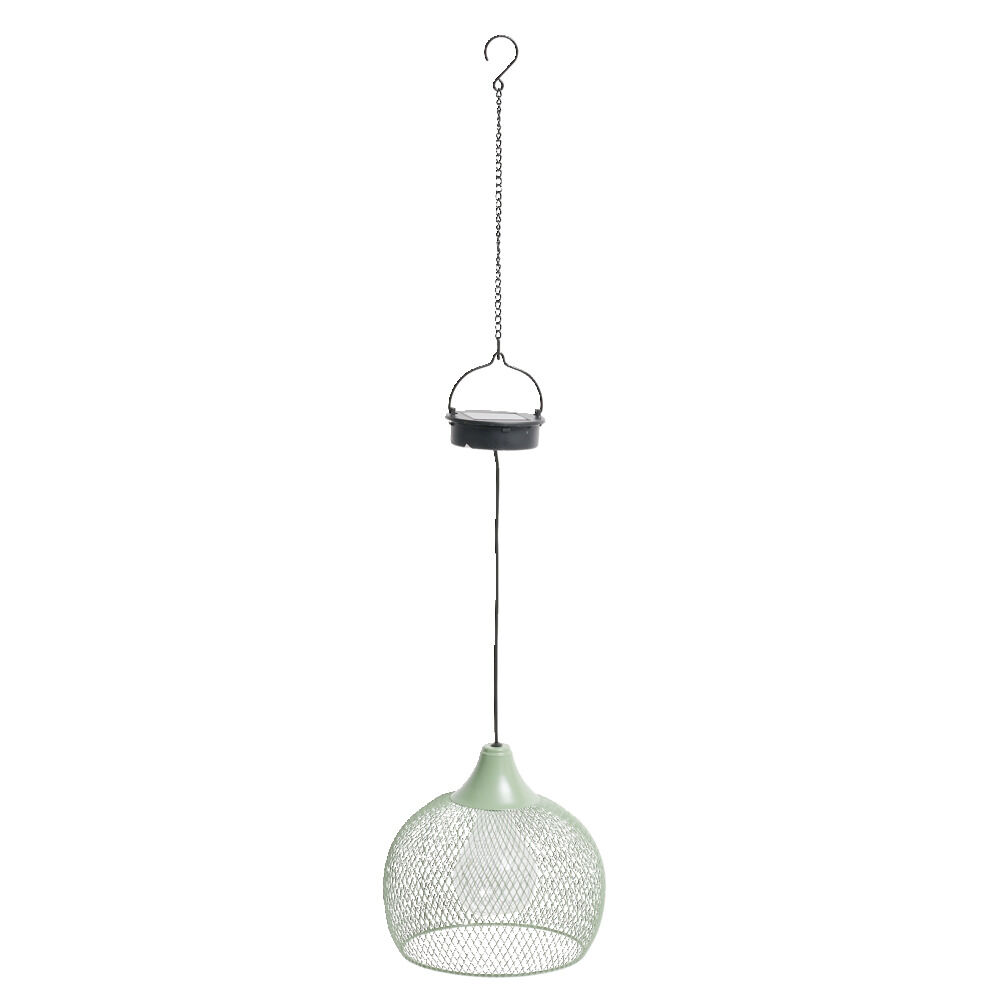Lampe solaire 5LED à suspendre en métal Ø18,5xH70cm