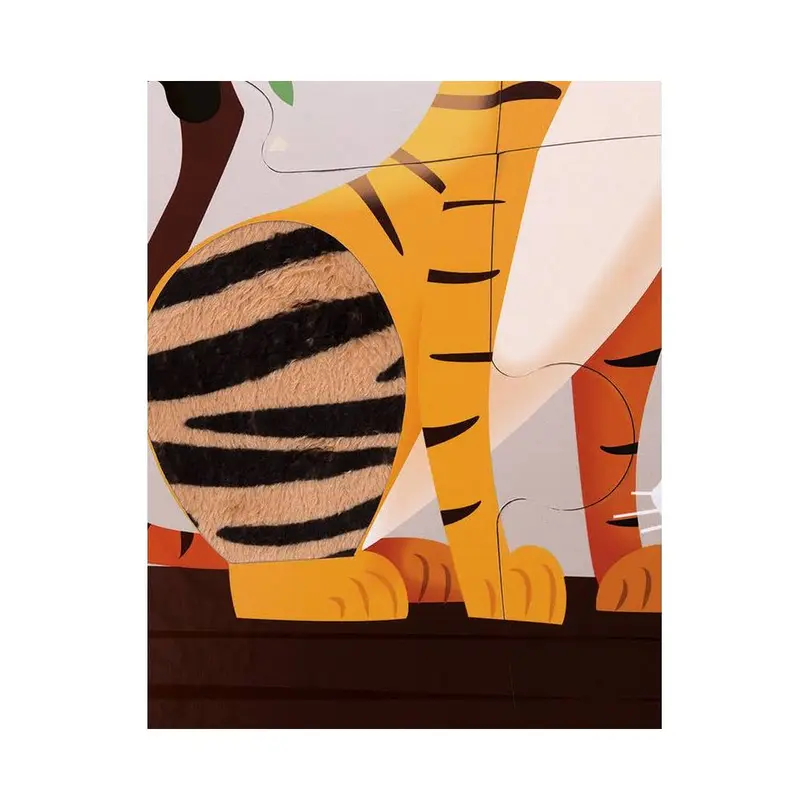 Puzzle 20-teilig Ein Tag im Zoo