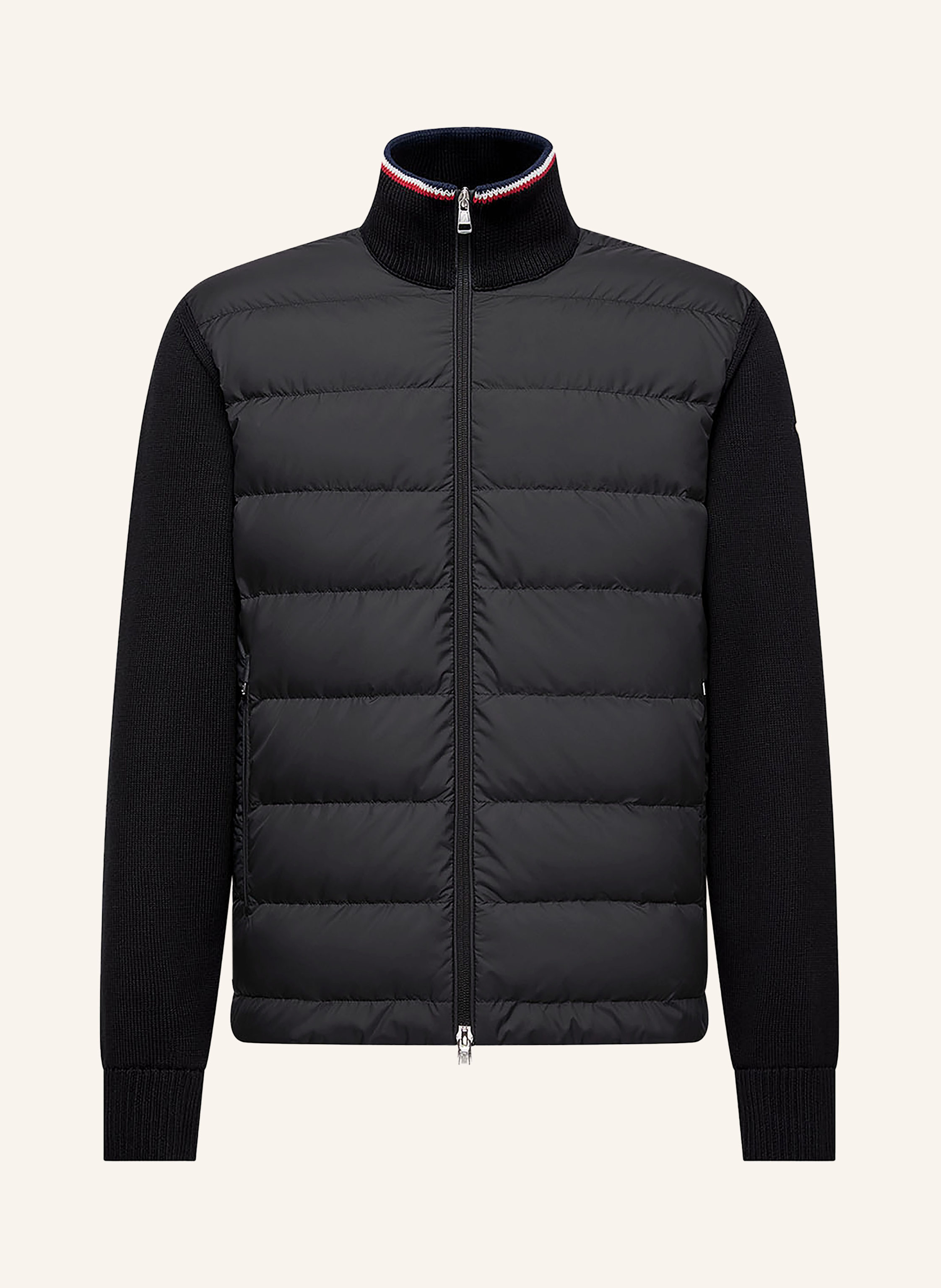 MONCLER Daunenjacke im Materialmix