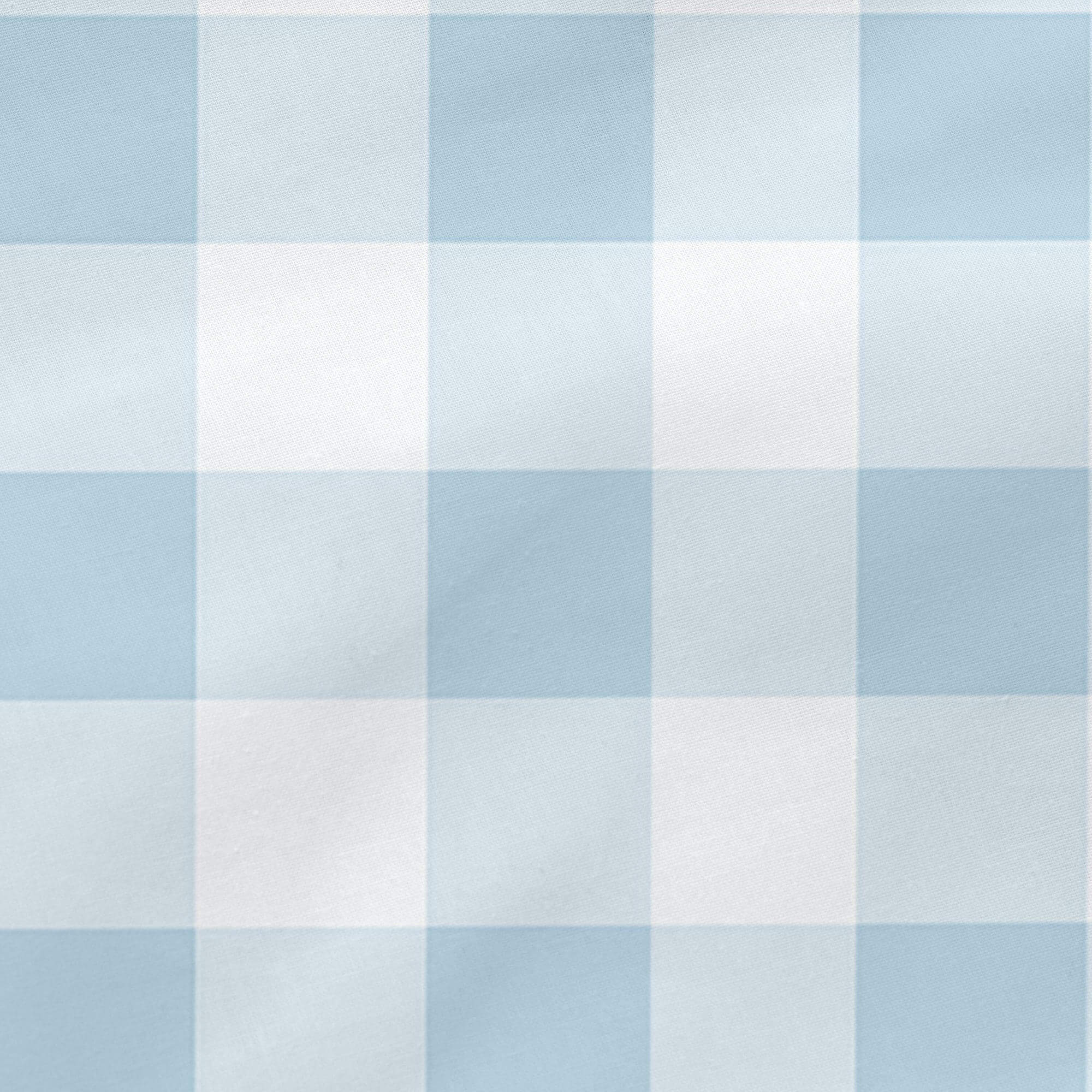 Vichy Kussen 50x50 cm Blauw Basic Kids, Blauw, 100% katoen, de kwalite