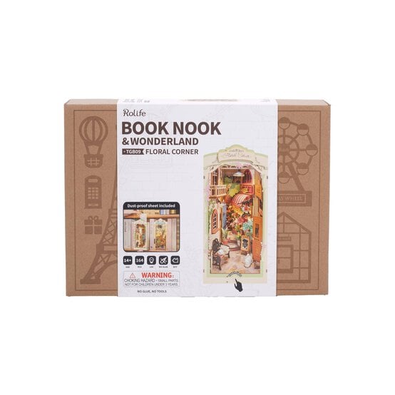 Rolife Floral Corner DIY Book Nook