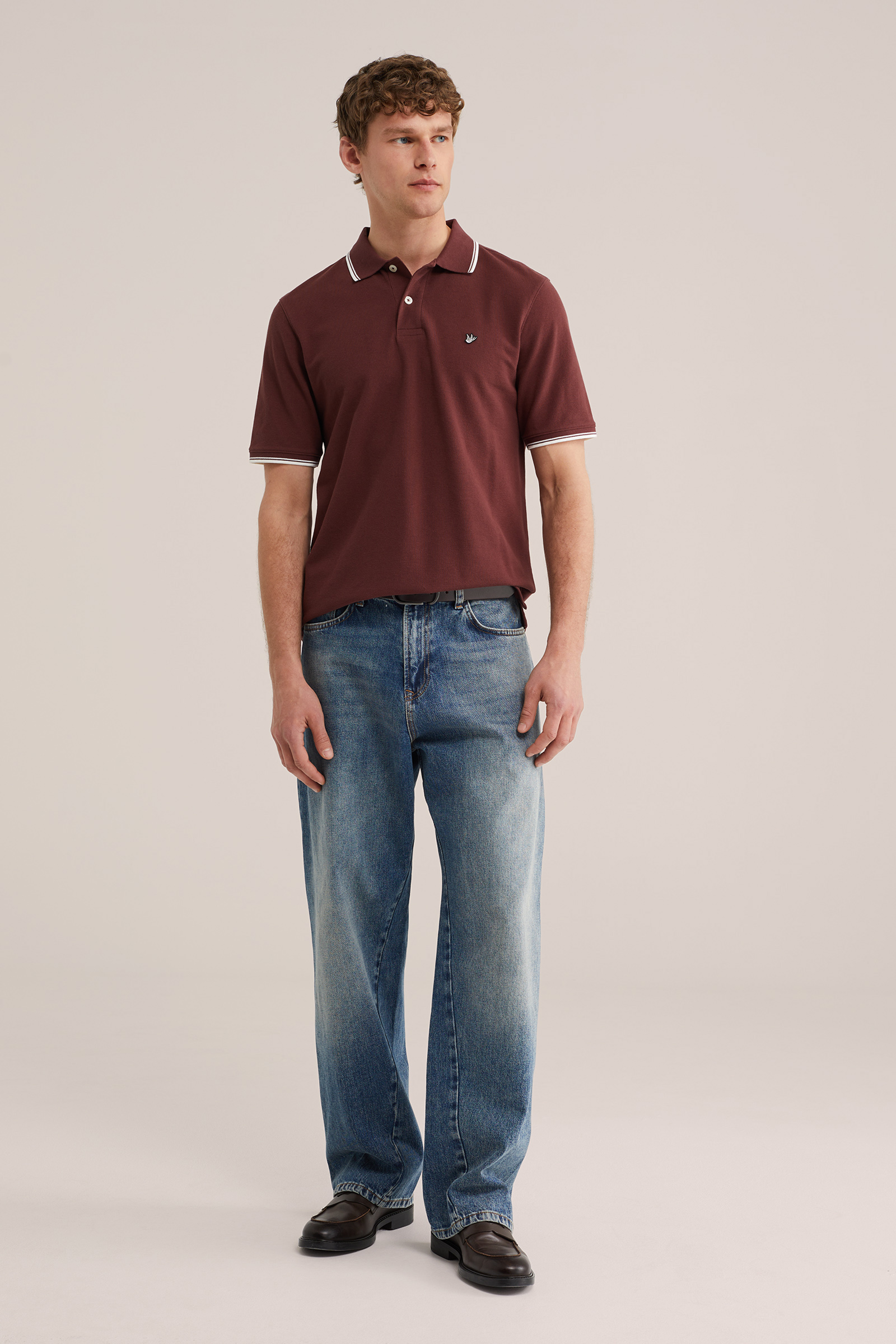 Jongens polo met embroidery