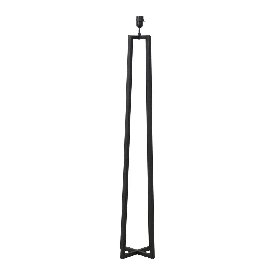 Vloerlamp Miley - Zwart - 25x130cm
