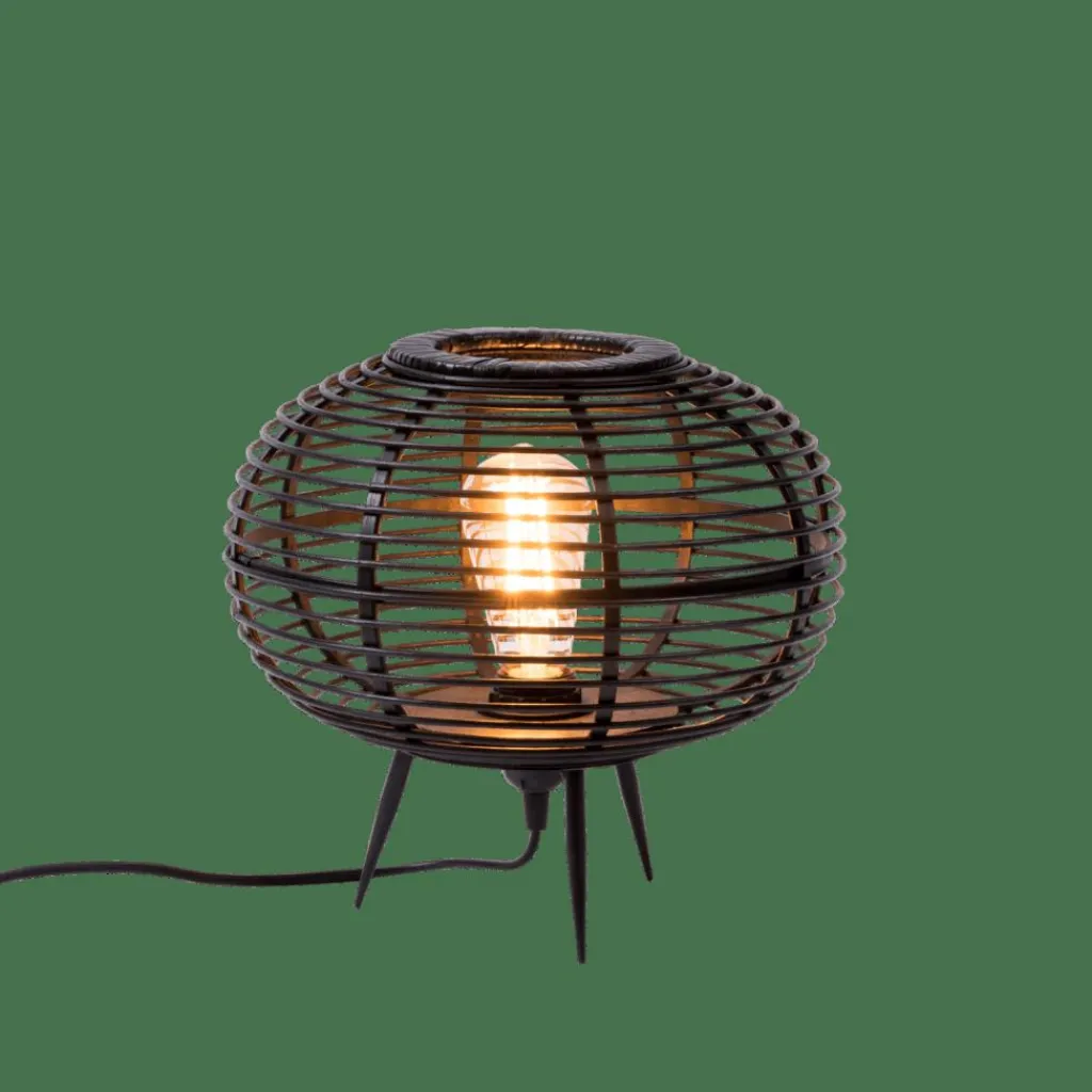 Lampes De Table^CASA ZANZI Lampe De Table E27 Noir