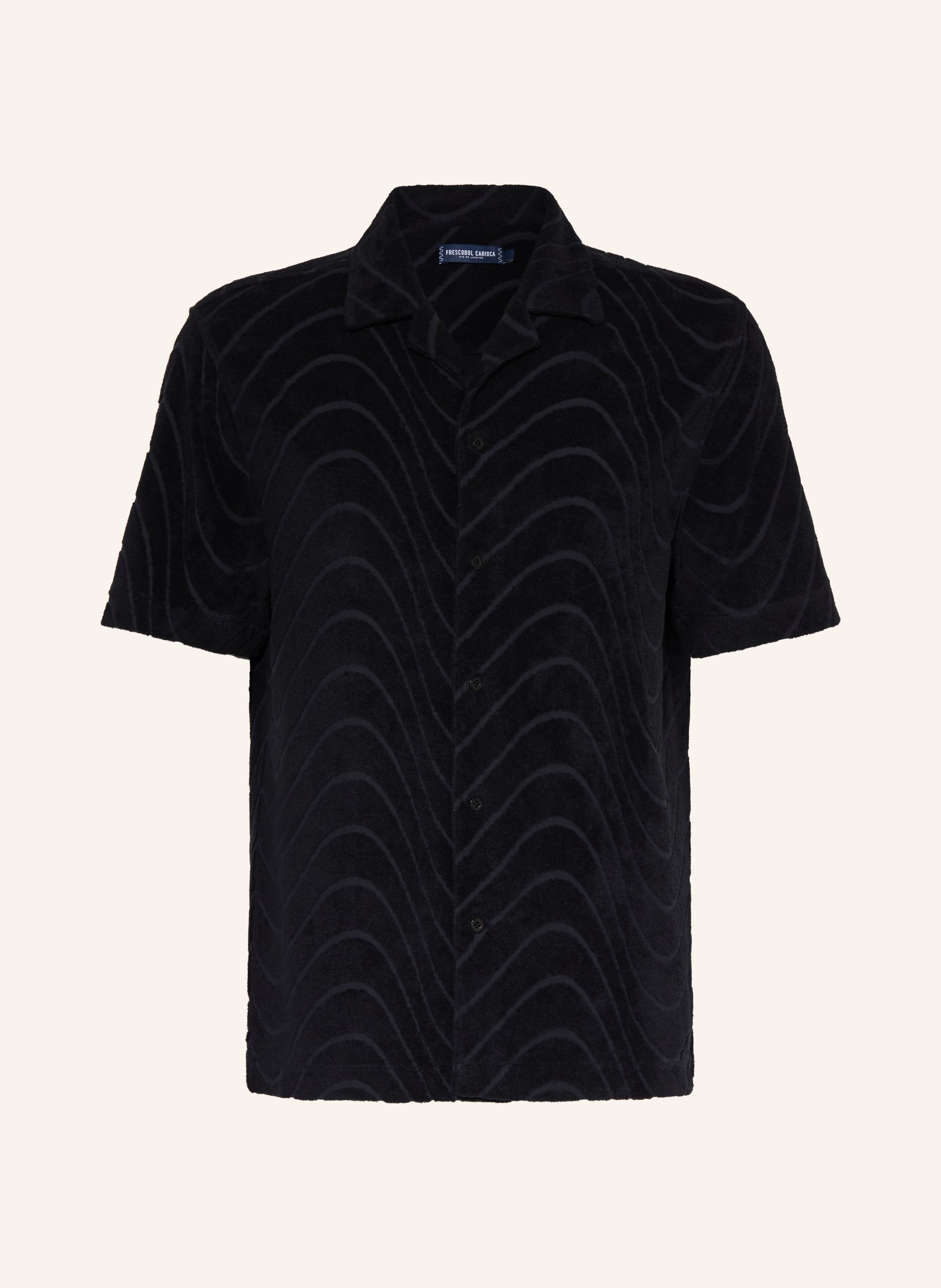 FRESCOBOL CARIOCA Resorthemd ROBERTO Comfort Fit aus Frottee
