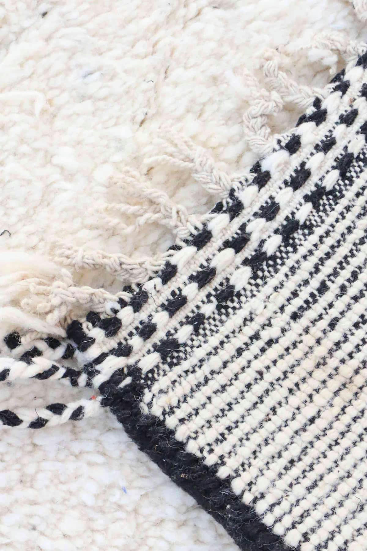 BERBERE - Tapis Berbere marocain pure laine 139x195