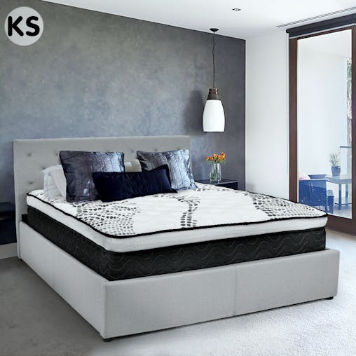 NNEDPE Laura Hill Premium King Single Mattress with Euro Top Layer - 32cm