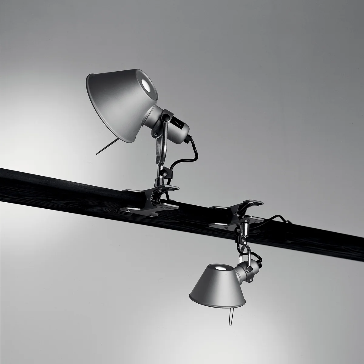 Artemide - Tolomeo, Pinza Klemmleuchte, alusilber