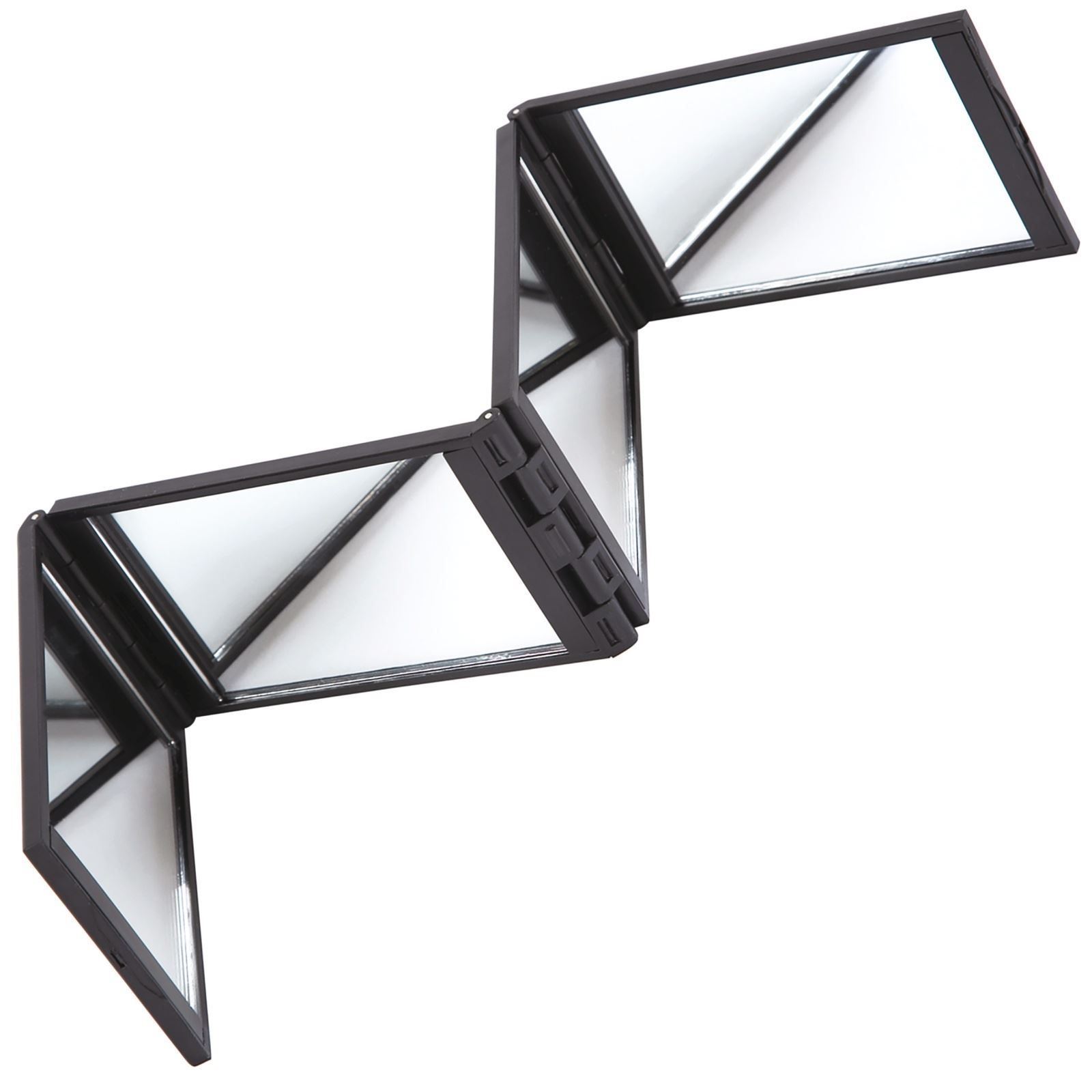 mysmartbuy Four Way Folding Mirror - Pocket Size Cosmetic Beauty Vanity Mirror