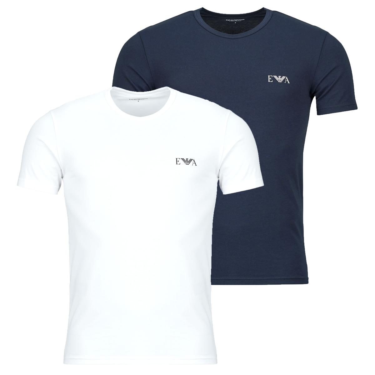 Emporio Armani - EM001849 PACK DE 2 - Marine / White