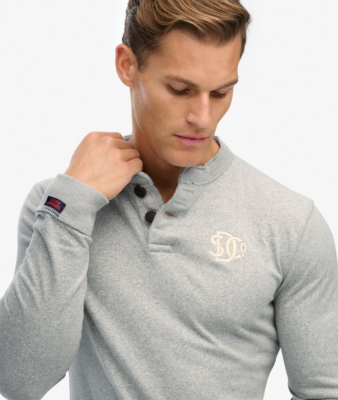 Vintage Athletic Henley Top