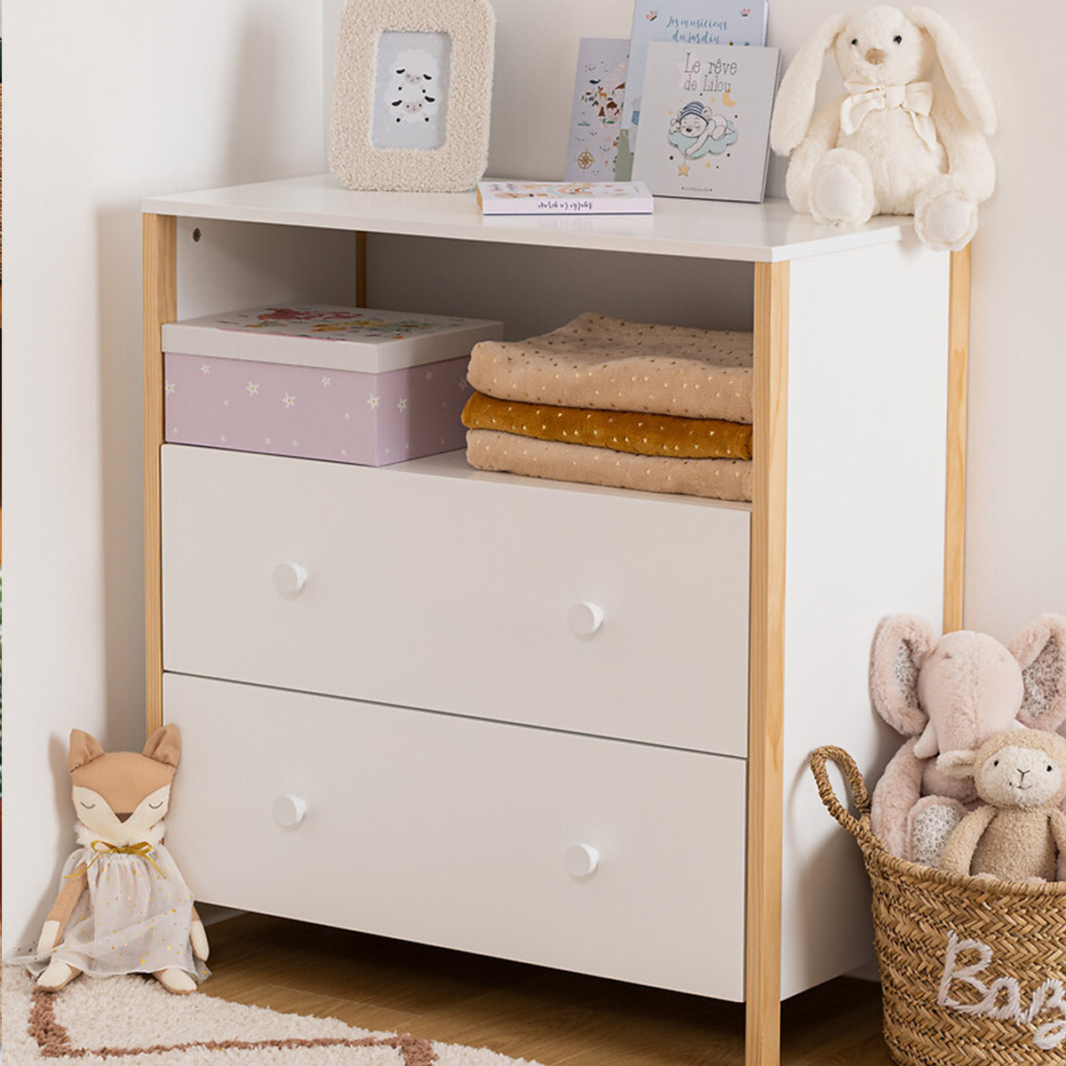 Chest of drawers "Kima" White