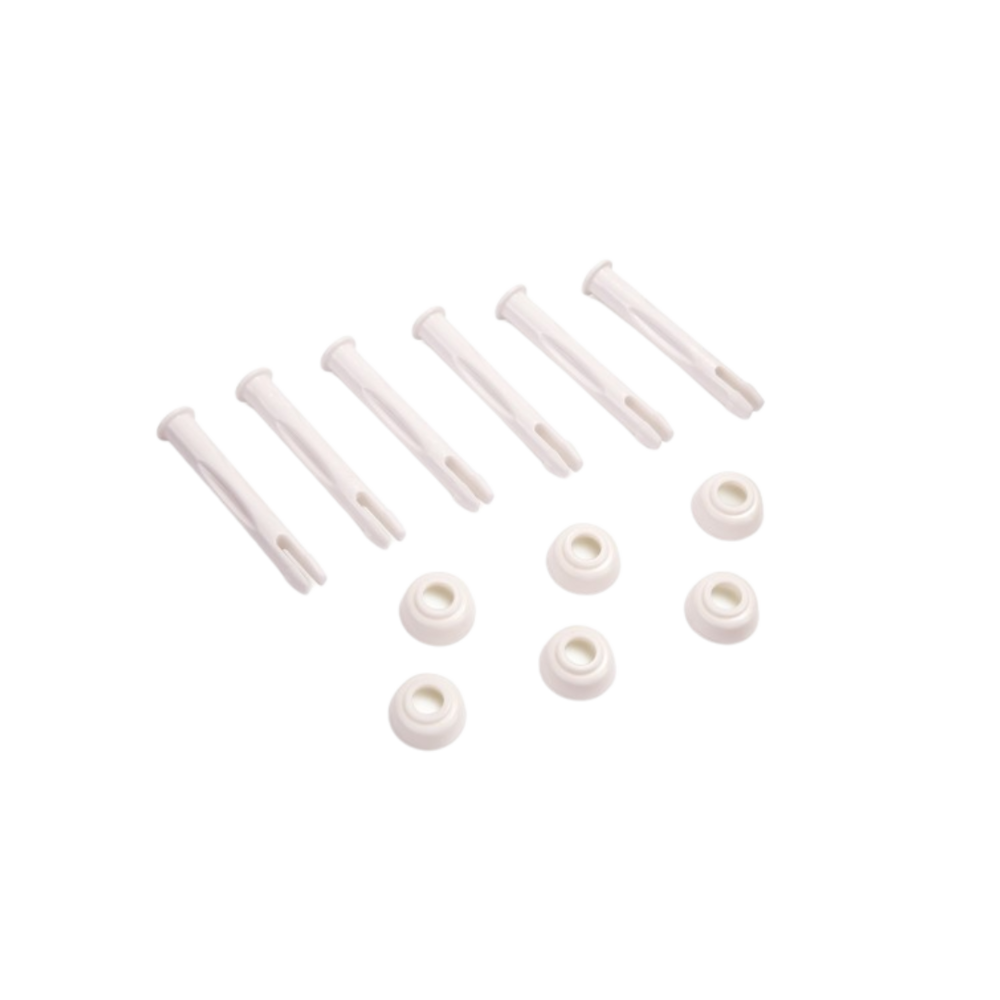 Lot de 6 goupilles et capuchons pour piscines