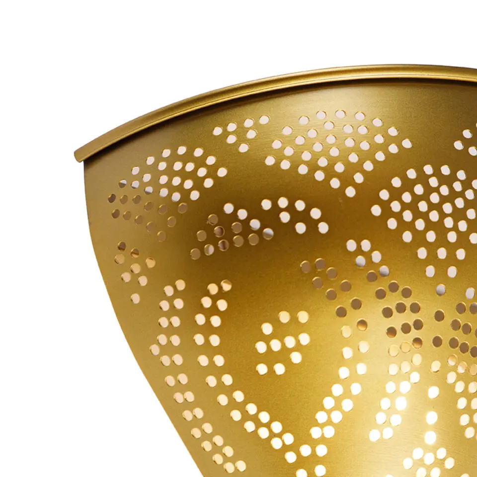 Qazqa wandlamp maruf,sinbad,zayn goudkleurig e14