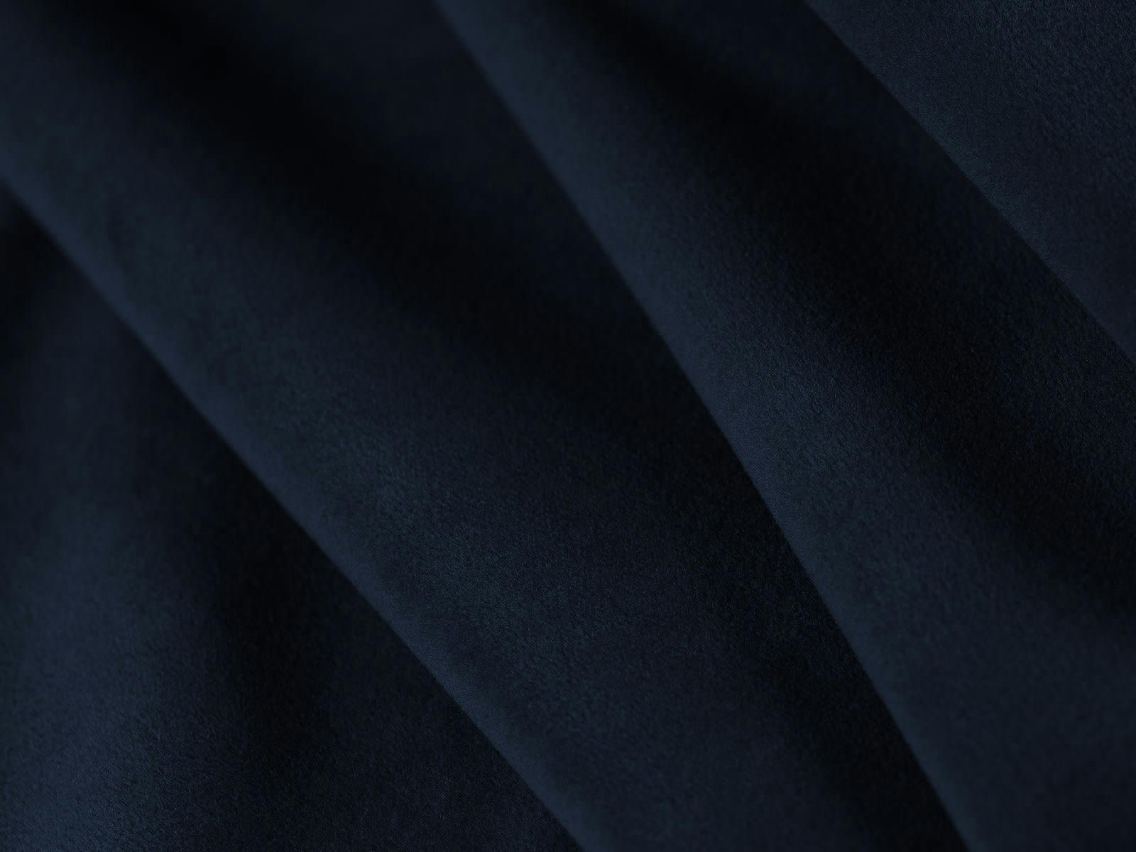 RUBY - Canapé d'angle gauche 3 places en tissu velours bleu roi