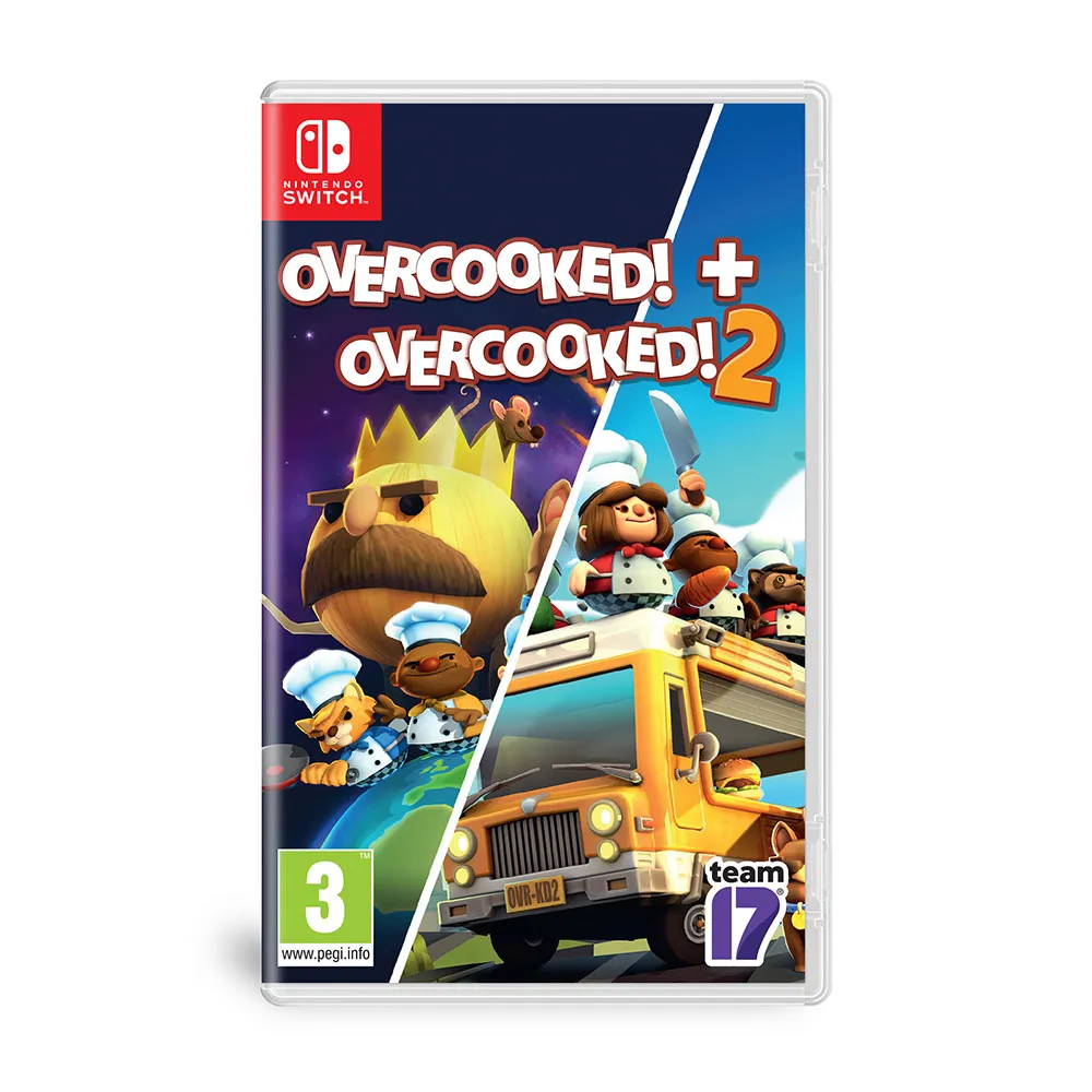 Nintendo Switch Overcooked   Overcooked 2 Double Pack