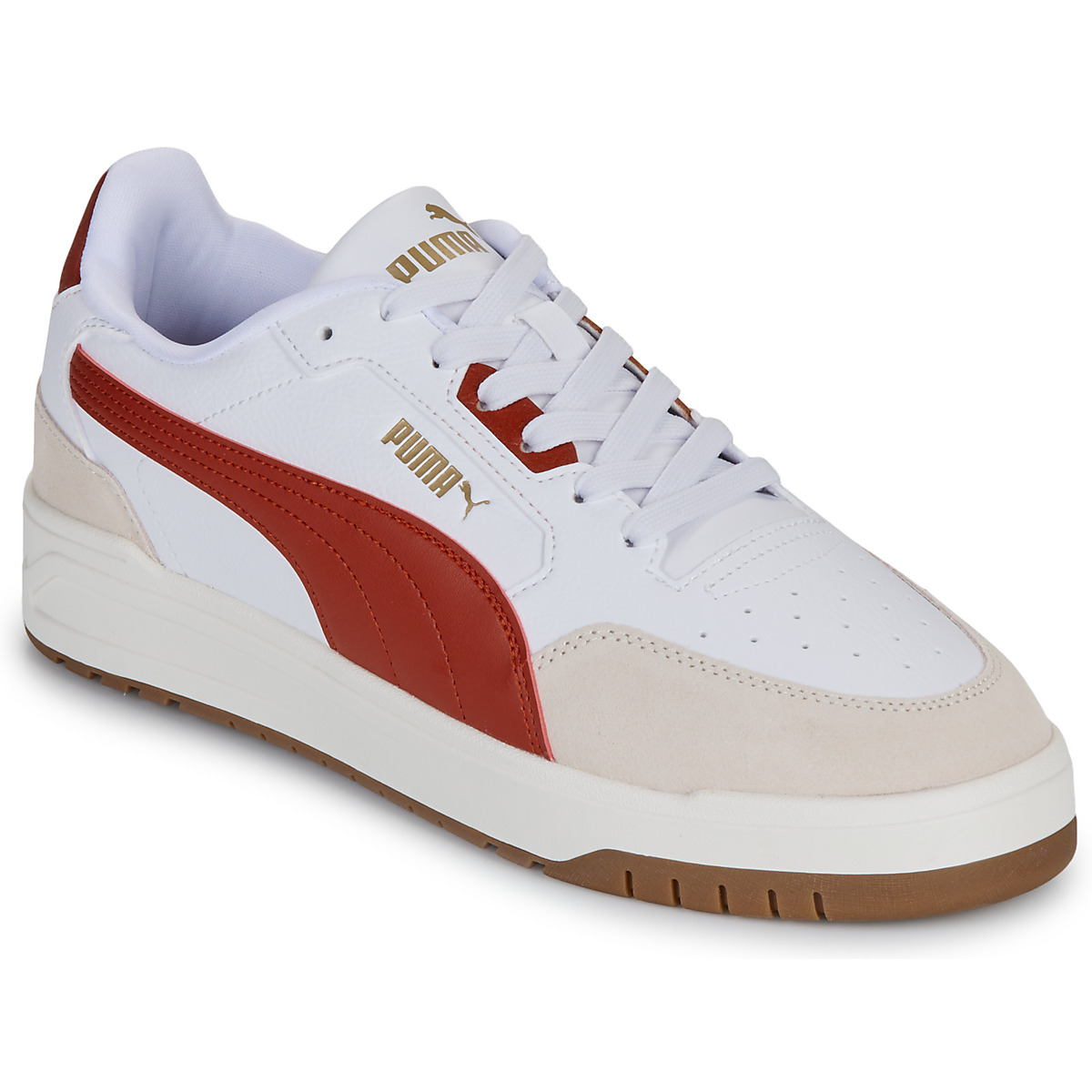 Puma - Shuffle Downtown OG - White / Red