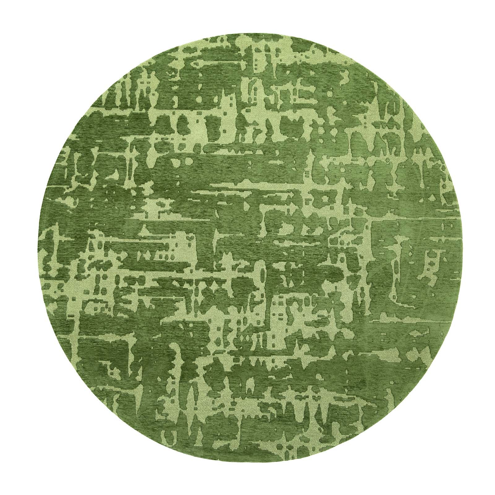 Ecorugs vloerkleed Perrier's Green - groen - 140x140cm