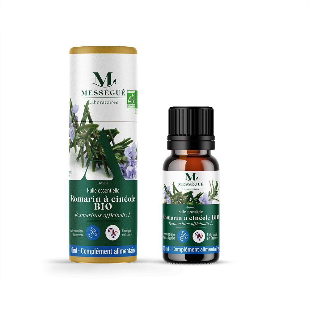 Huile essentielle romarin à cinéole bio Mességué 10ml