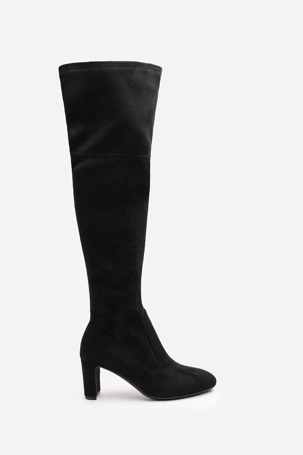 Where's That From Sonya' Suede Block Heel Over The Knee Boots