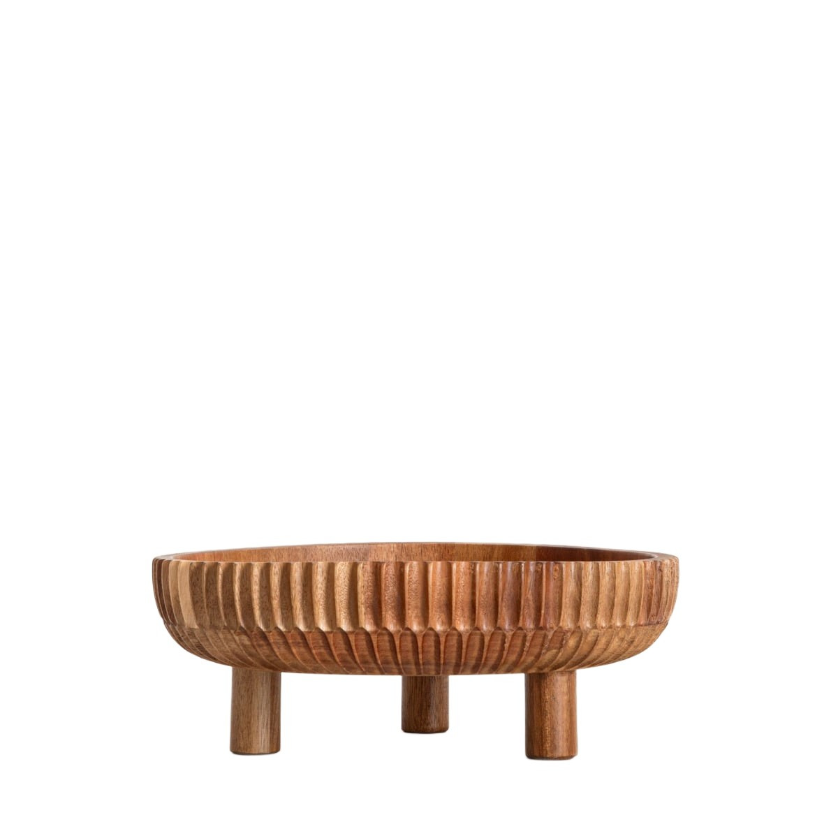 Patera RILLET do serwowania z drewna akacjowego 25,5x9 cm HOMLA