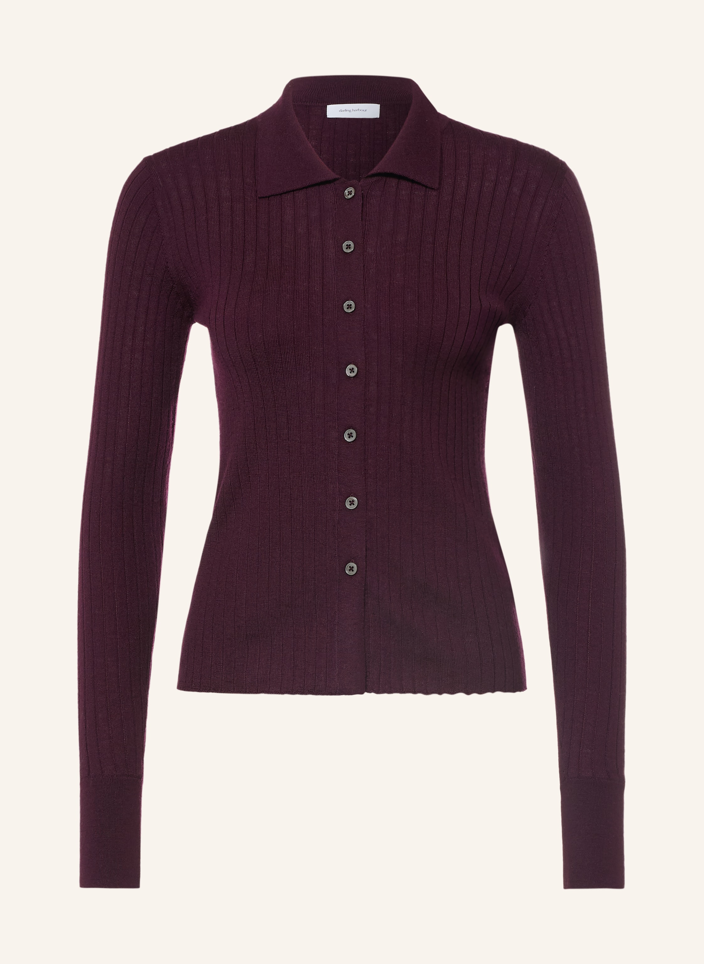darling harbour Strickjacke aus Merinowolle