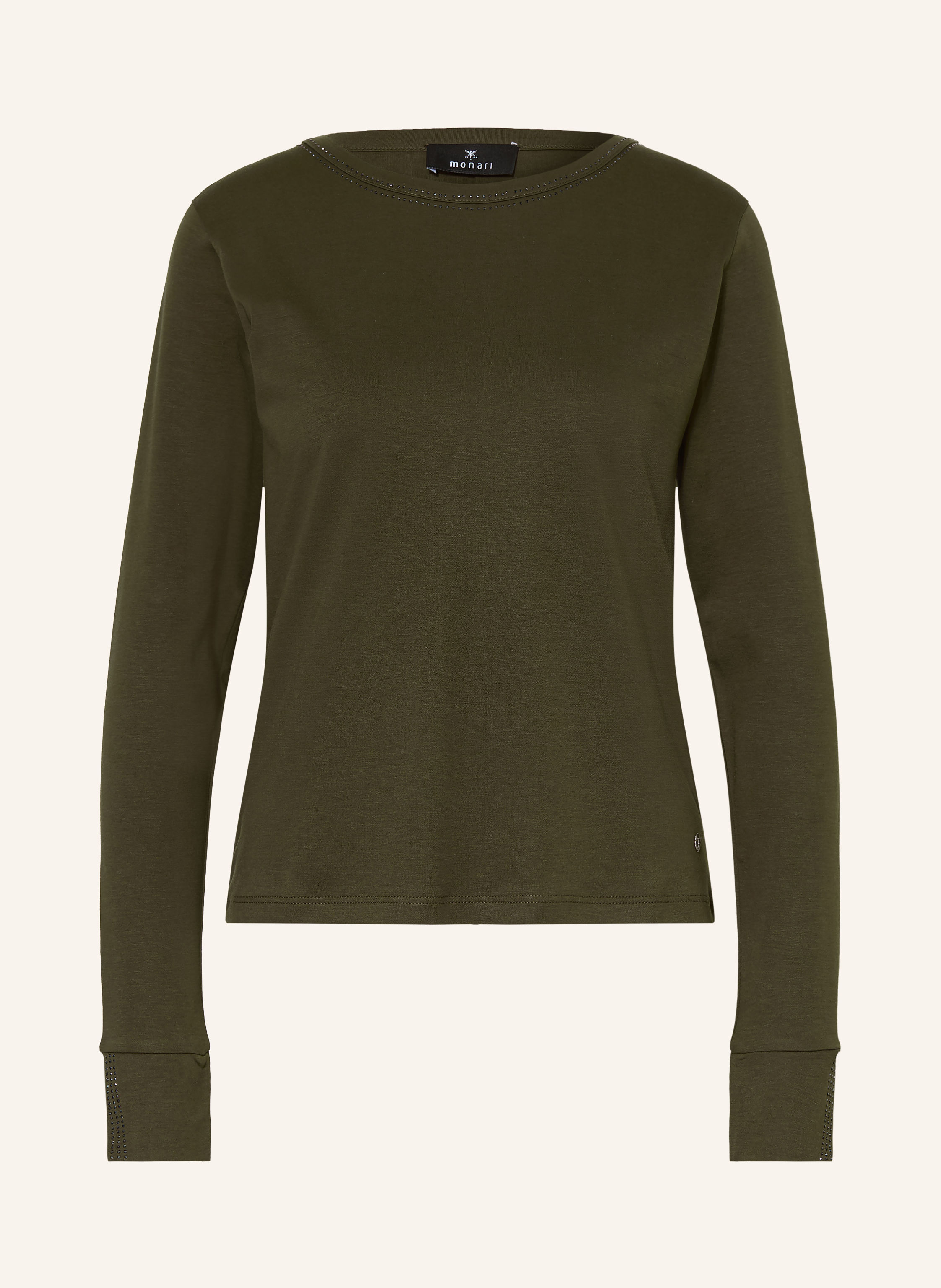monari Longsleeve mit Schmucksteinen