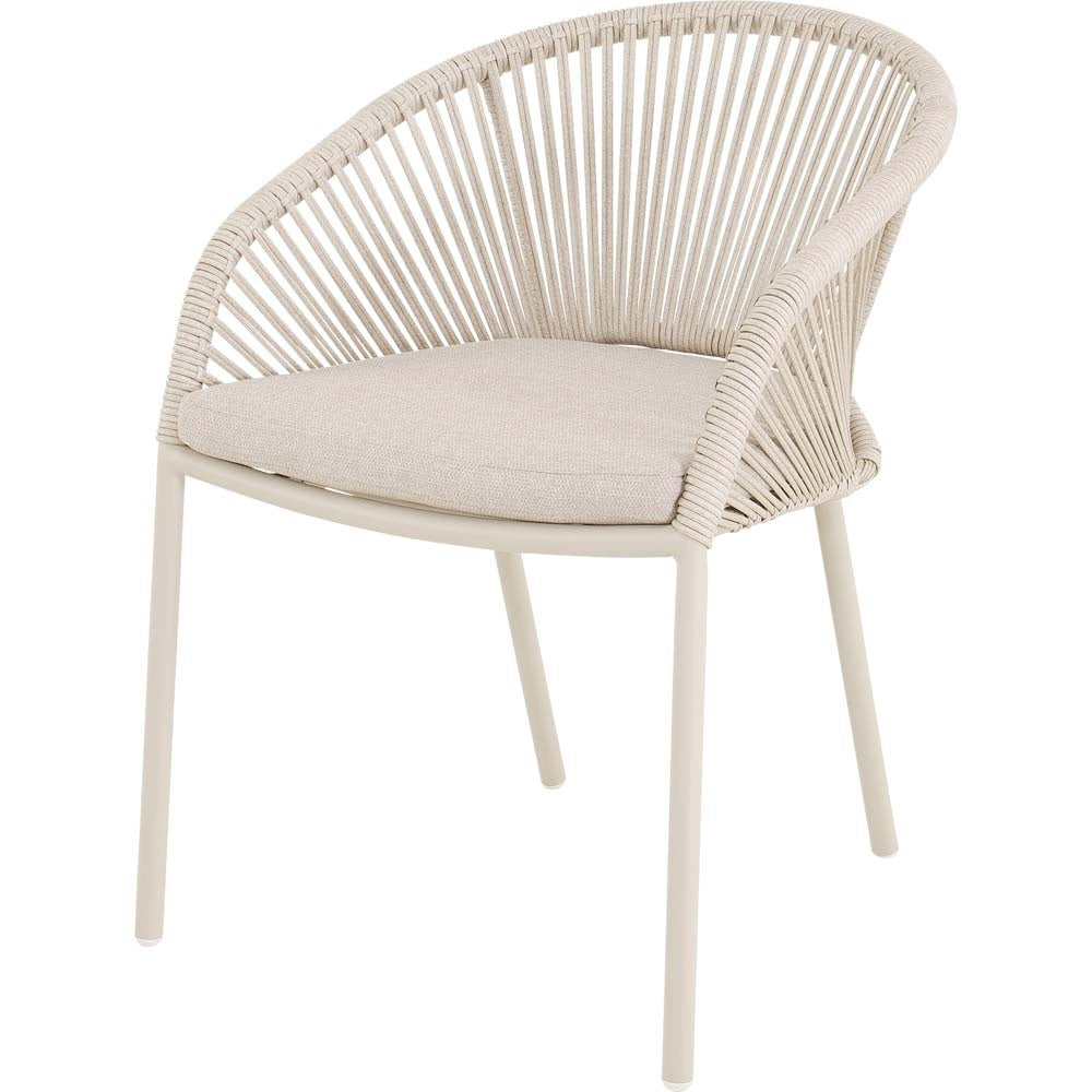 Lesli Living bistrostoel Hirado - beige - 56,5x60x74cm