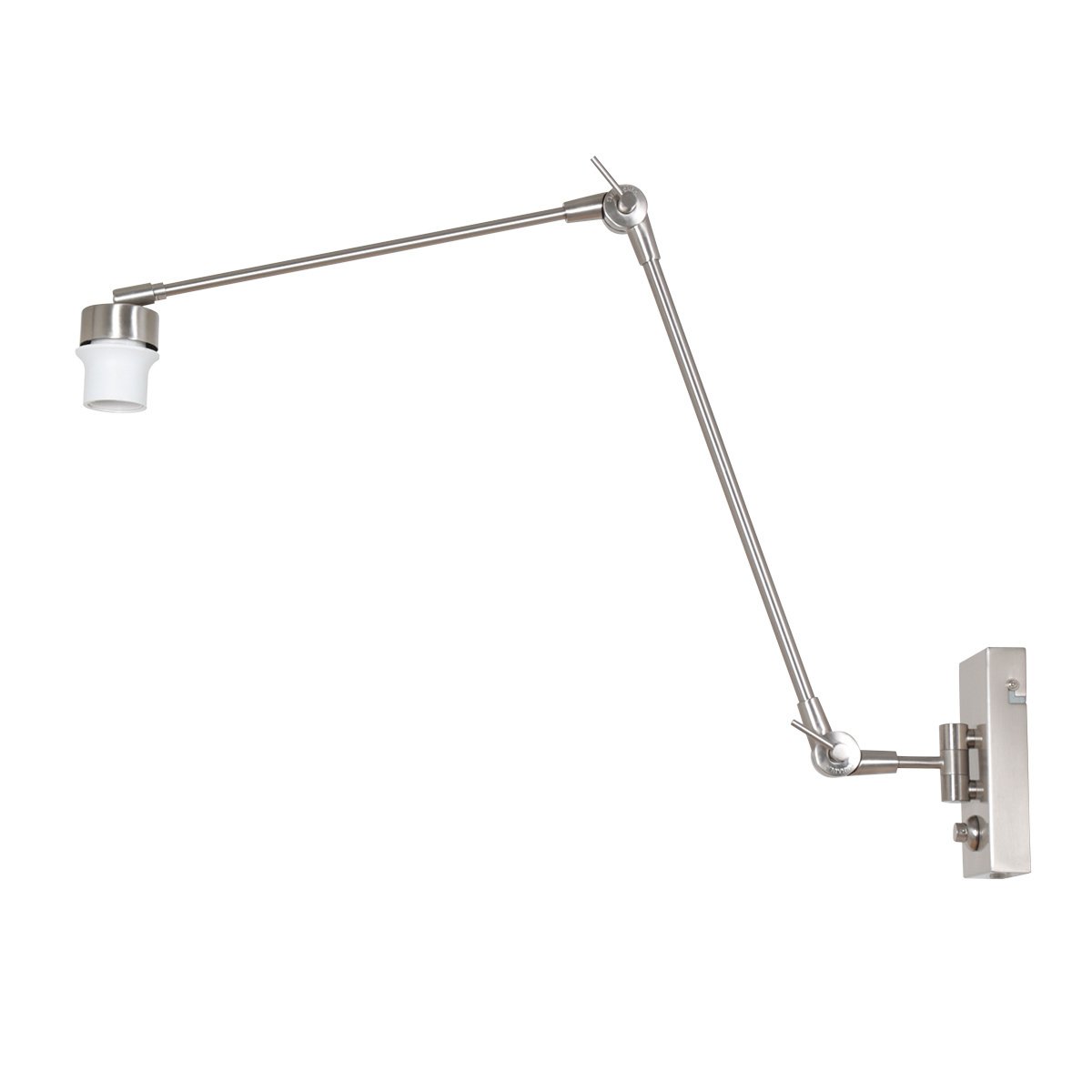 Steinhauer wandlamp prestige - 1 lichts - 80x 45 cm - mat chroom