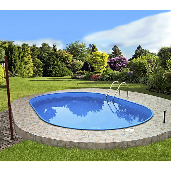 Ovalpool-Set Ovalformbeckenset , oval, BxLxH: 300 x 490 x 150 cm