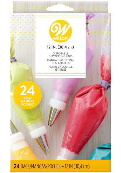 Disposable Decoration Bag, 24-pk
