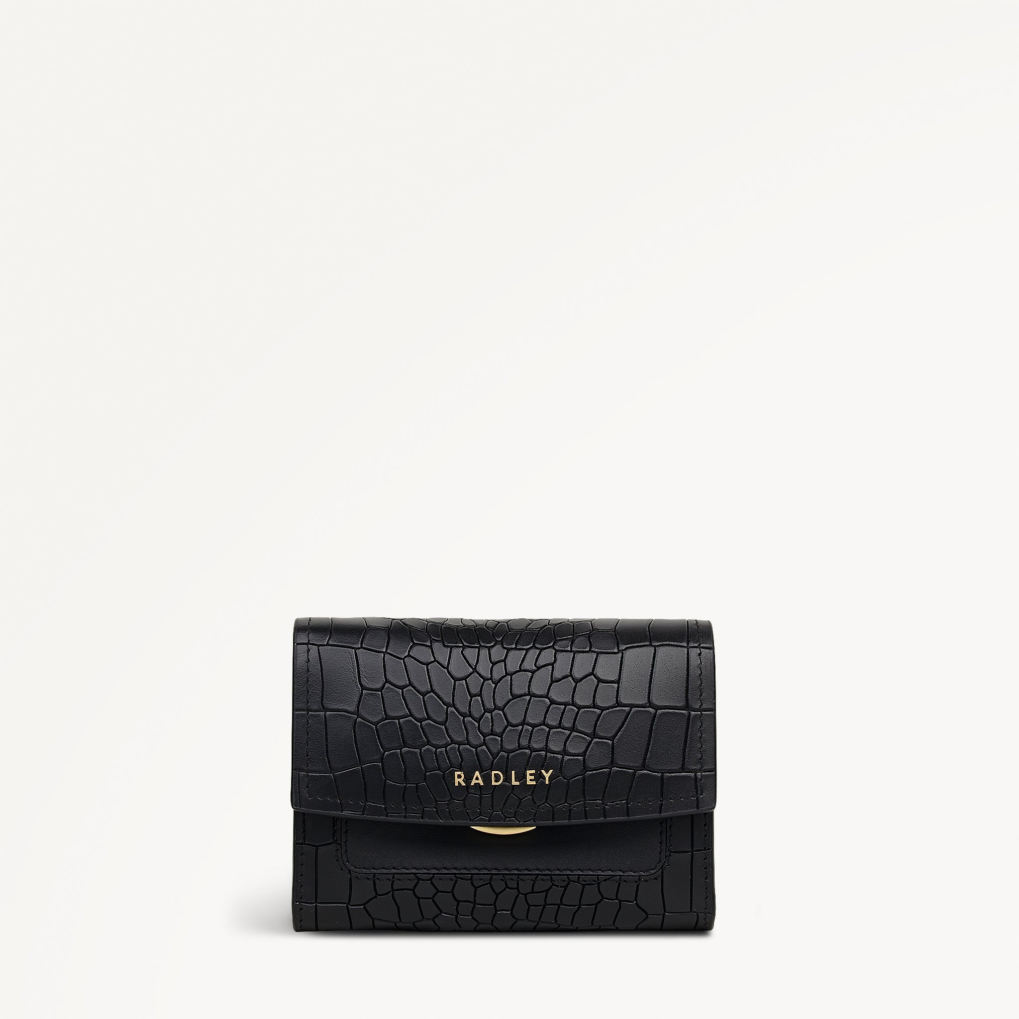 Albert Road - Faux Croc Medium Flapover Purse - OSE15014