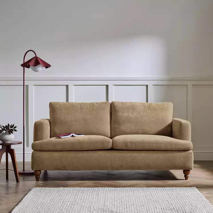Habitat Matilda Fabric 3 Seater Sofa - Mink