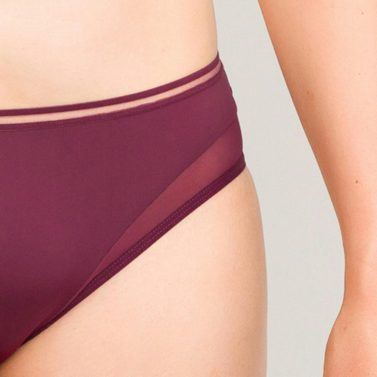 Slip maille, La Microfibre