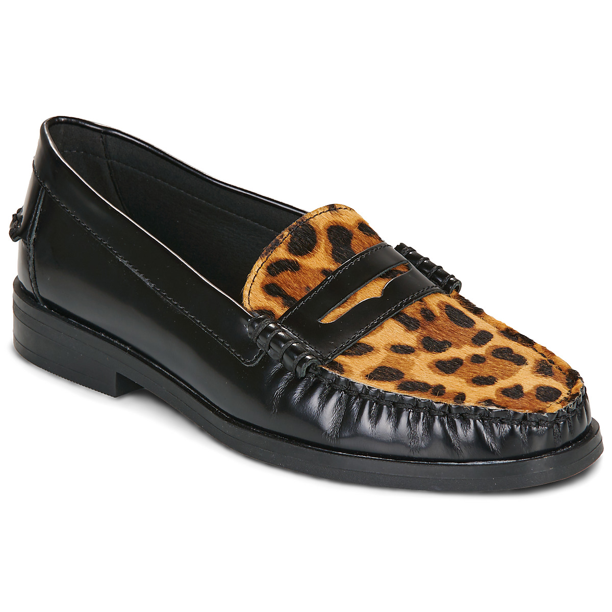 Geox - D NOEMEN - Black / Leopard