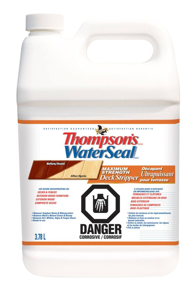 Thompson's® WaterSeal® Maximum Strength Wood Deck Stain Stripper, 3.78-L/1-Gallon