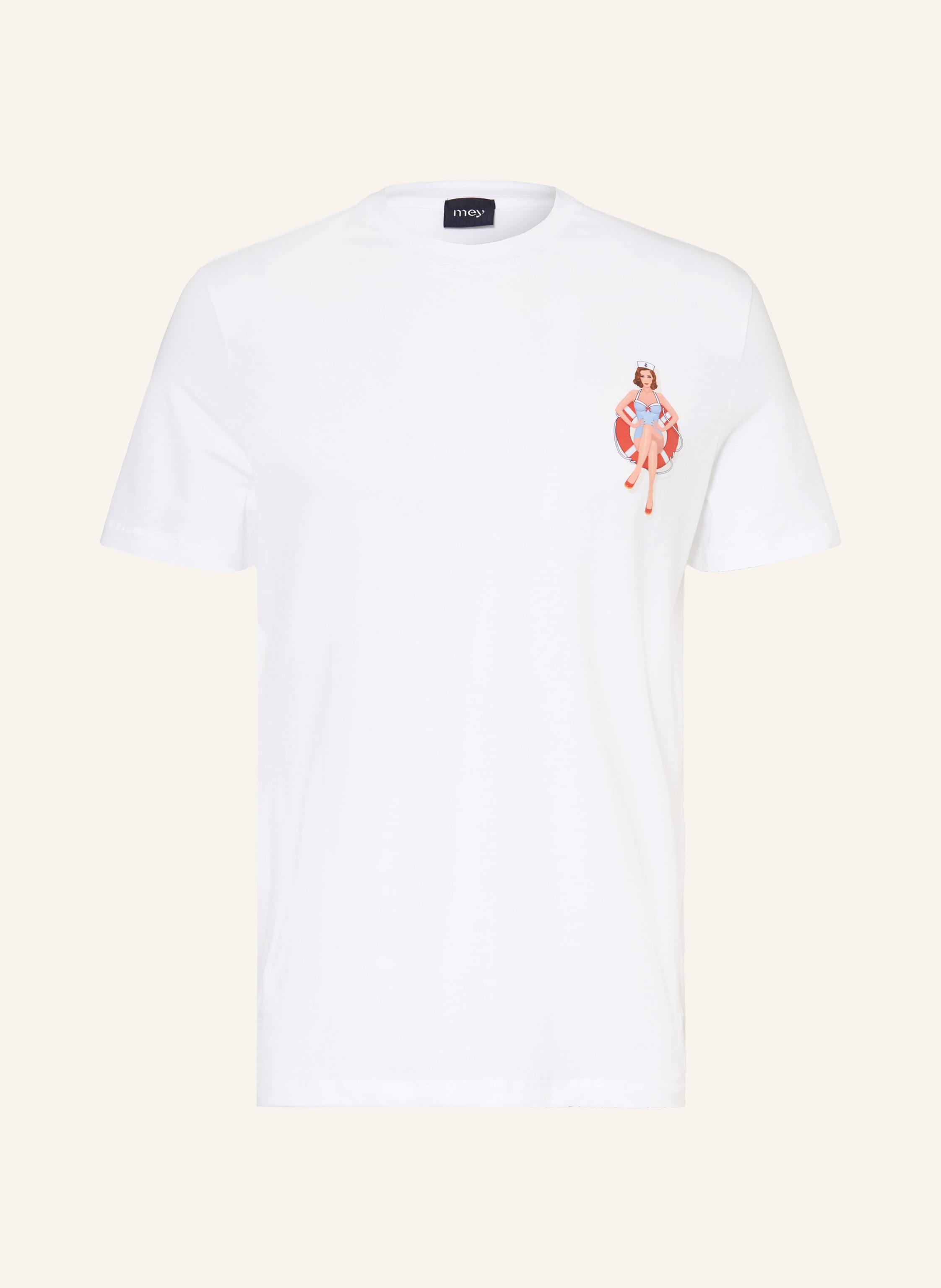 mey Schlafshirt Serie WAVE SWING