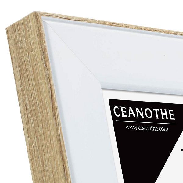 Cadre Newton blanc l.30 x H.40 cm Ceanothe