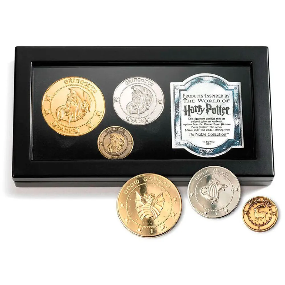 Noble Collection Gringotts Set Coin